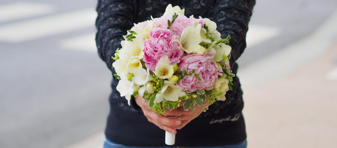 Le bouquet de la mariée -fleuriste-mariage-Jouques-Peyrolles