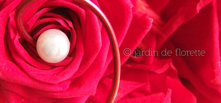 Bouquet de mariée éternel - zoom sur roses rouges éternelles